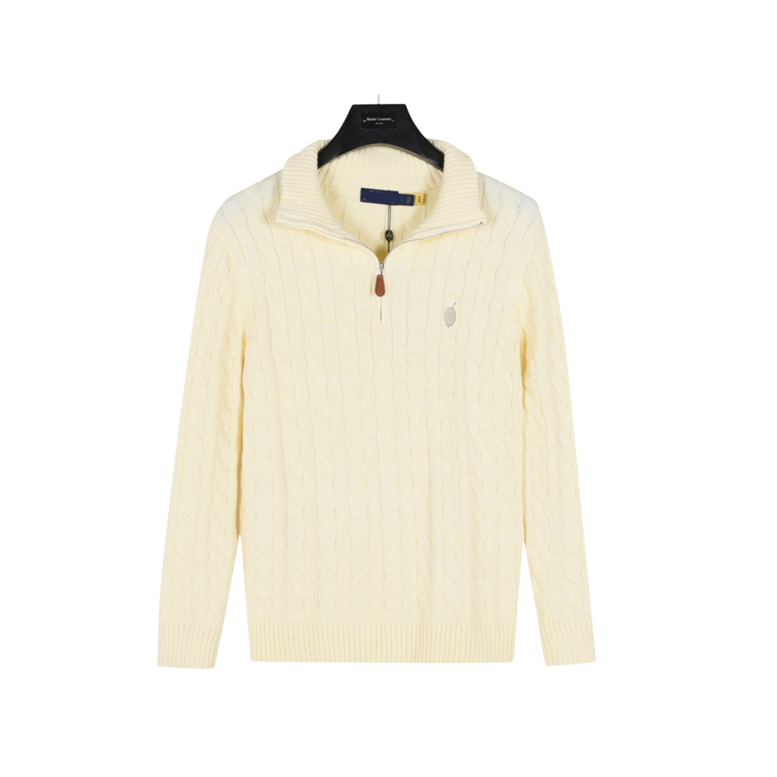 Chief Keef Beige Zip Sweater
