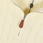 Chief Keef Beige Zip Sweater