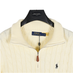 Chief Keef Beige Zip Sweater