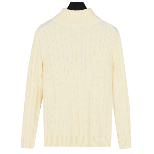 Chief Keef Beige Zip Sweater
