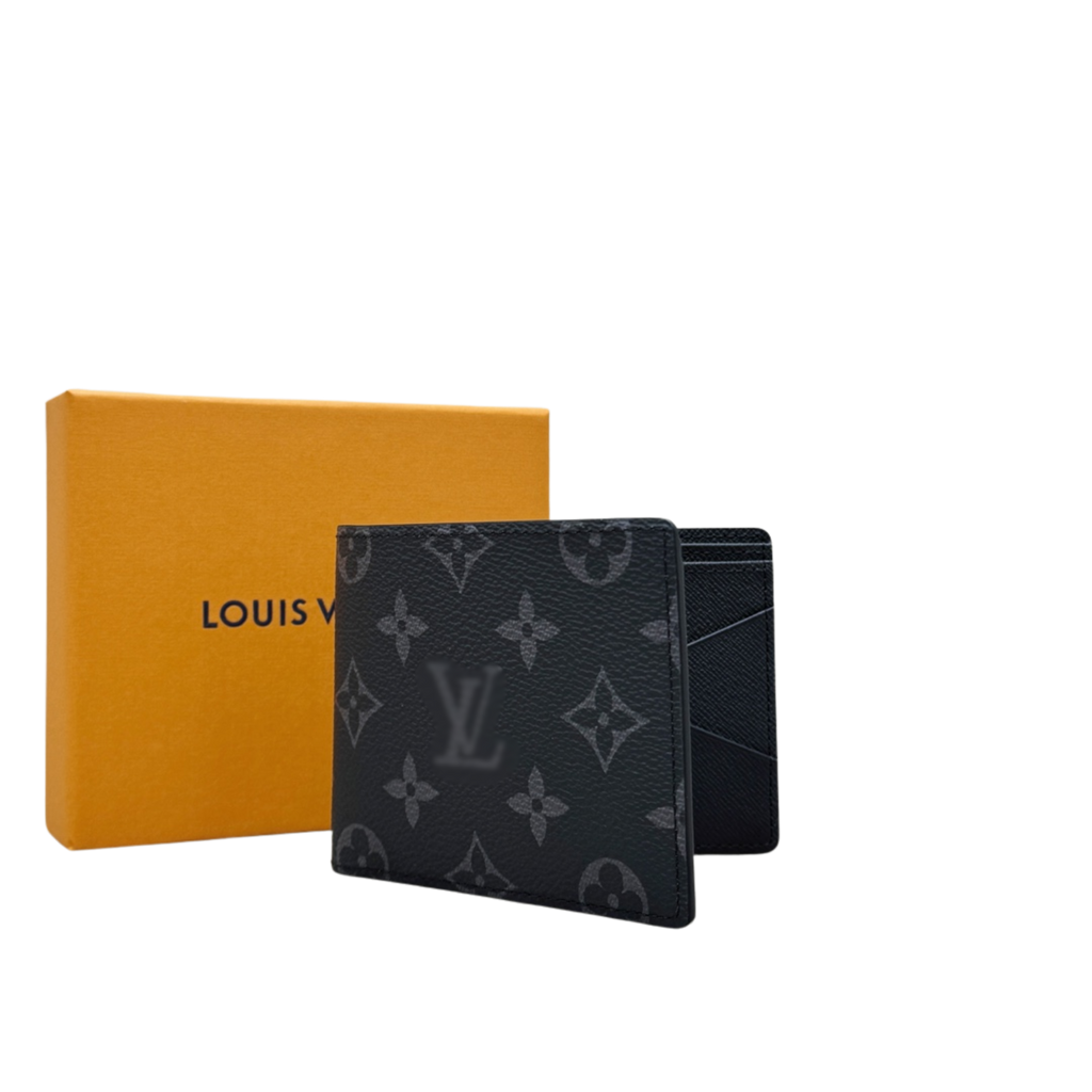 LV Monogram Wallet Black