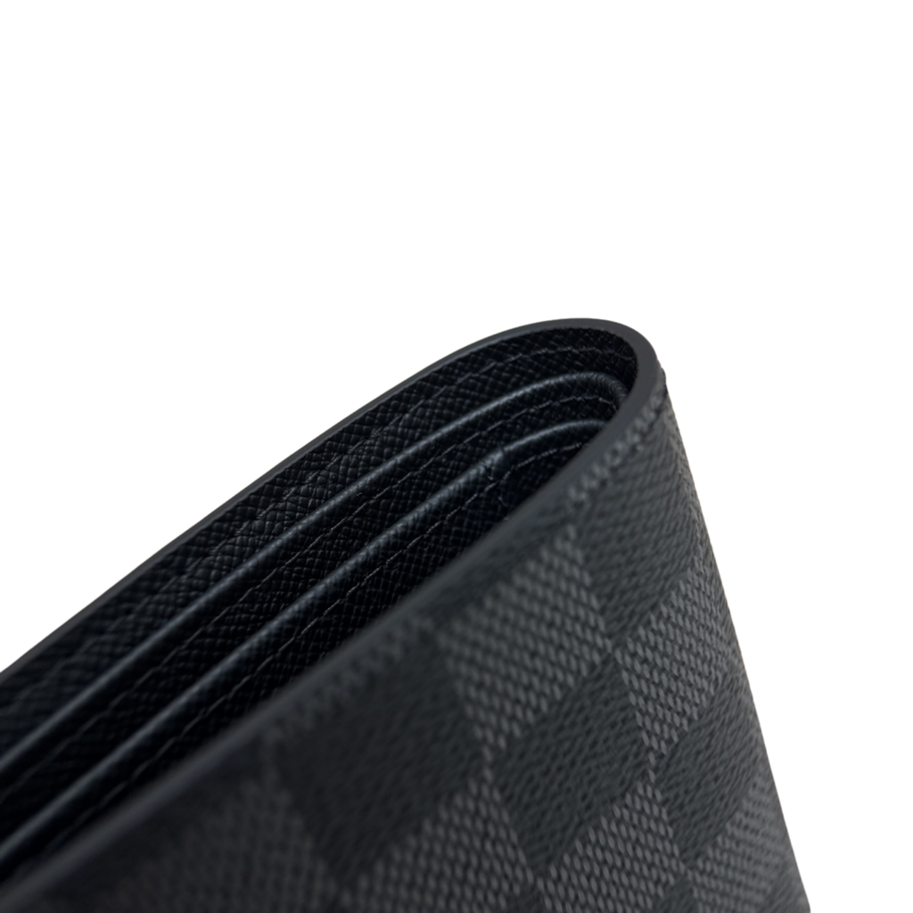LV Chess Wallet Black