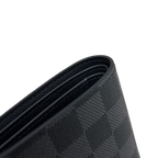 LV Chess Wallet Black