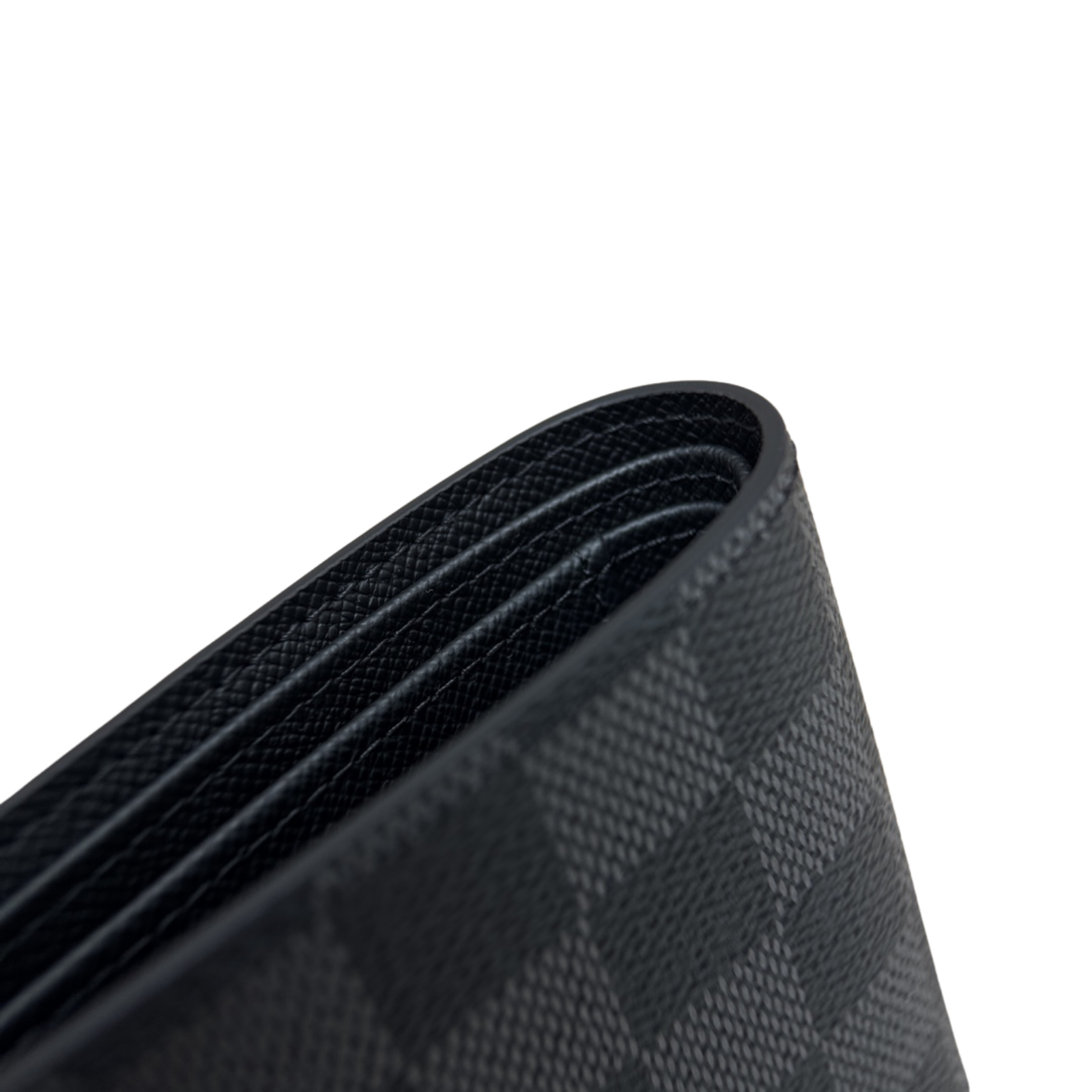 LV Chess Wallet Black