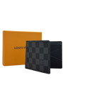 LV Chess Wallet Black