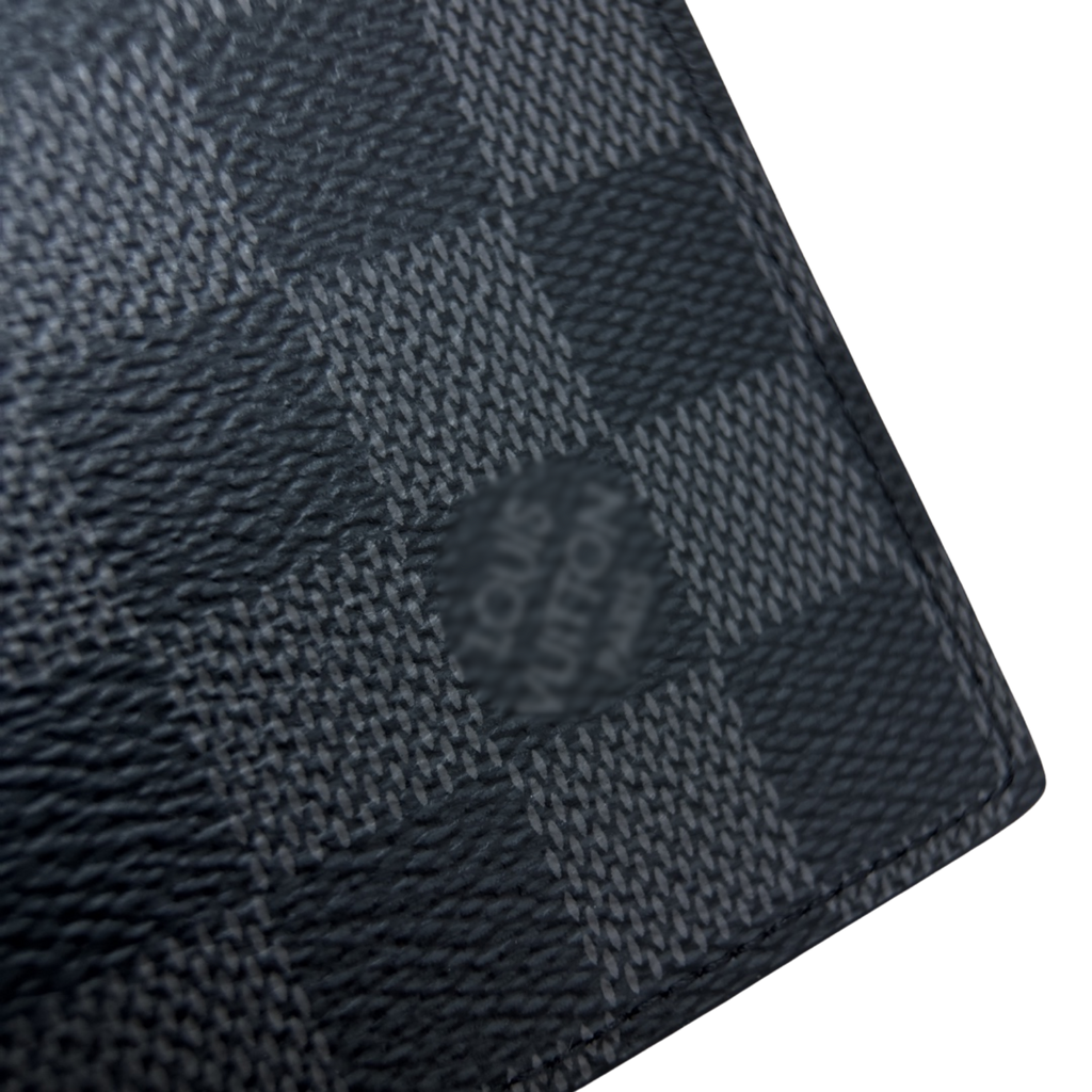 LV Chess Wallet Black