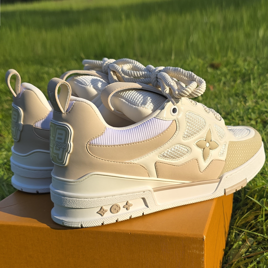 LV Skate Sneaker Beige