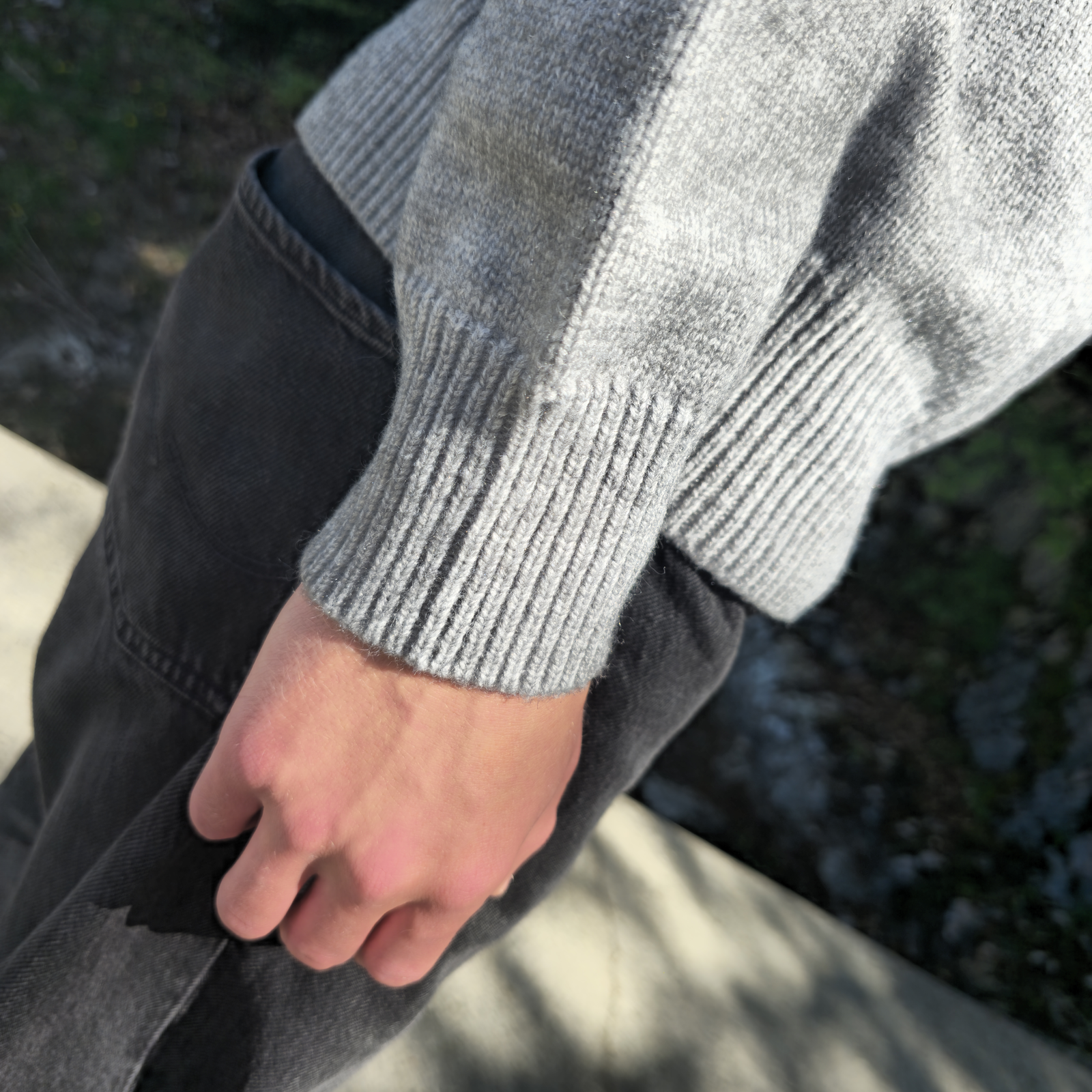 Berry Sweater Gray