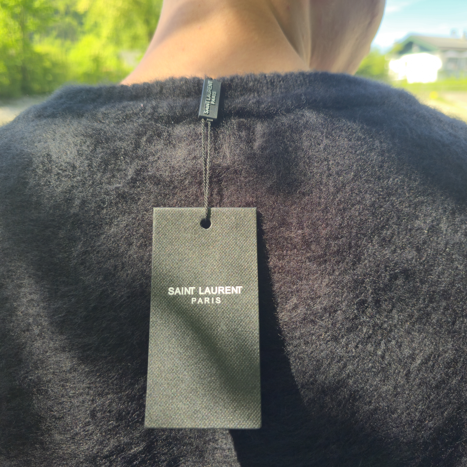 Saunt Laureen Black Wool Sweater