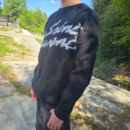 Saunt Laureen Black Wool Sweater