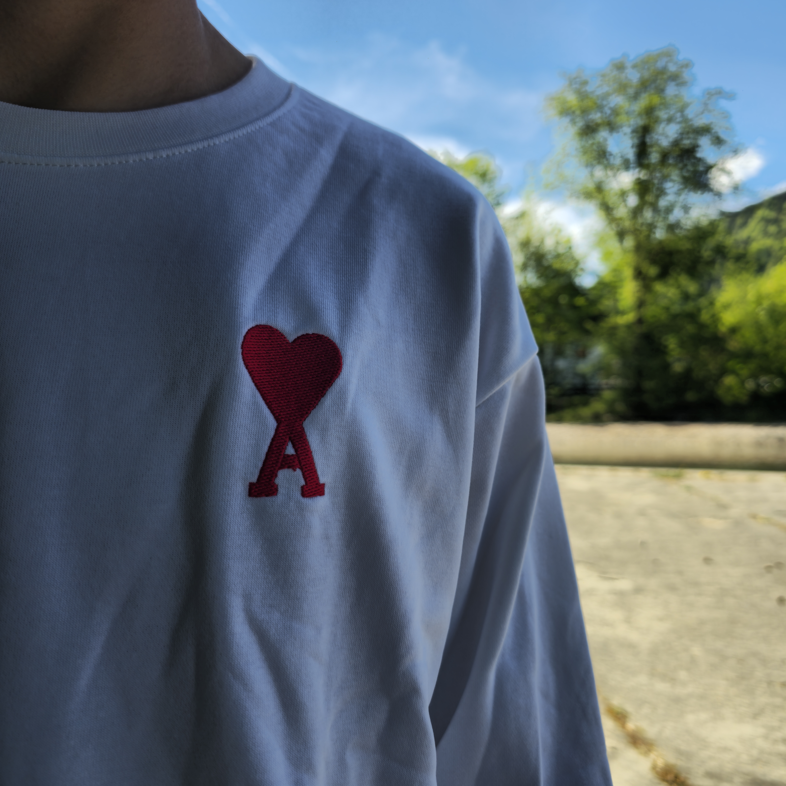 Amy Sweater White