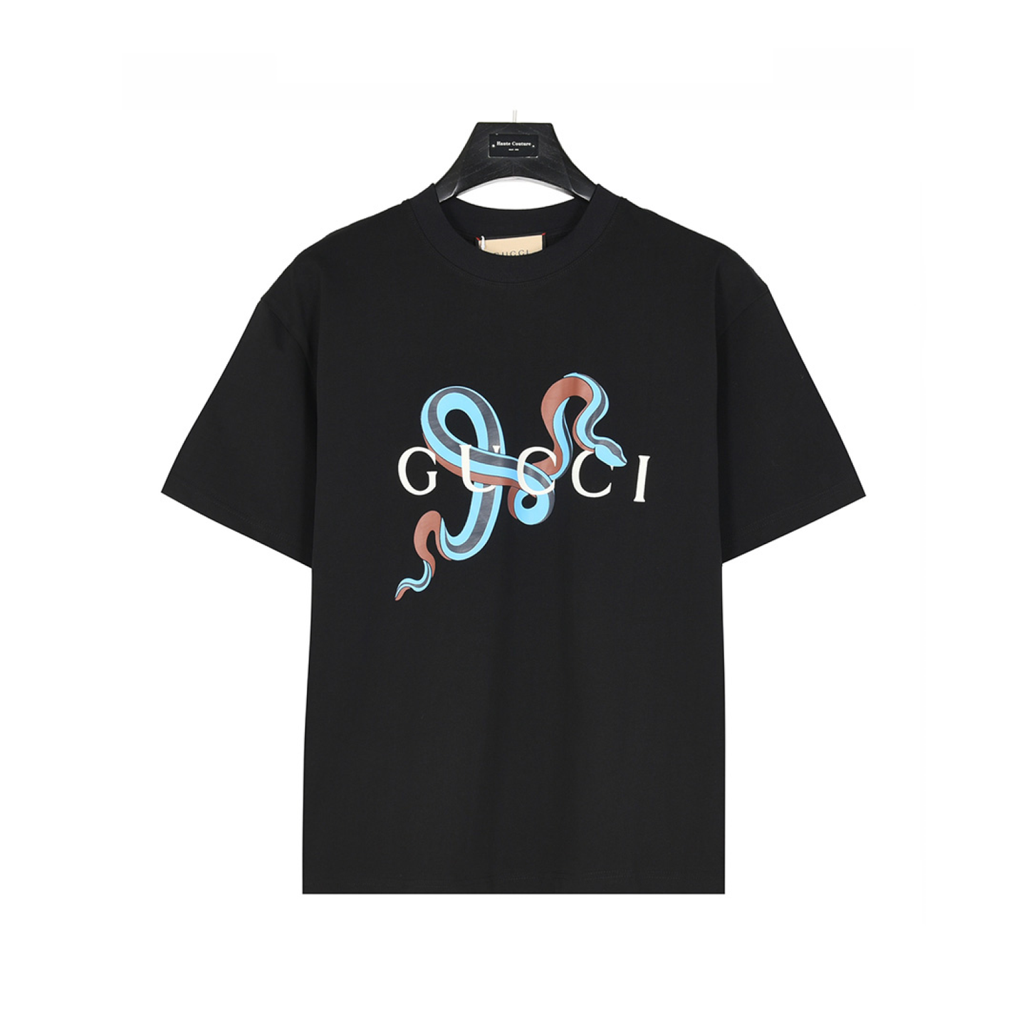 Guccy Snake Pattern Black