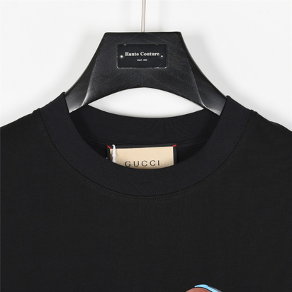 Guccy Snake Pattern Black