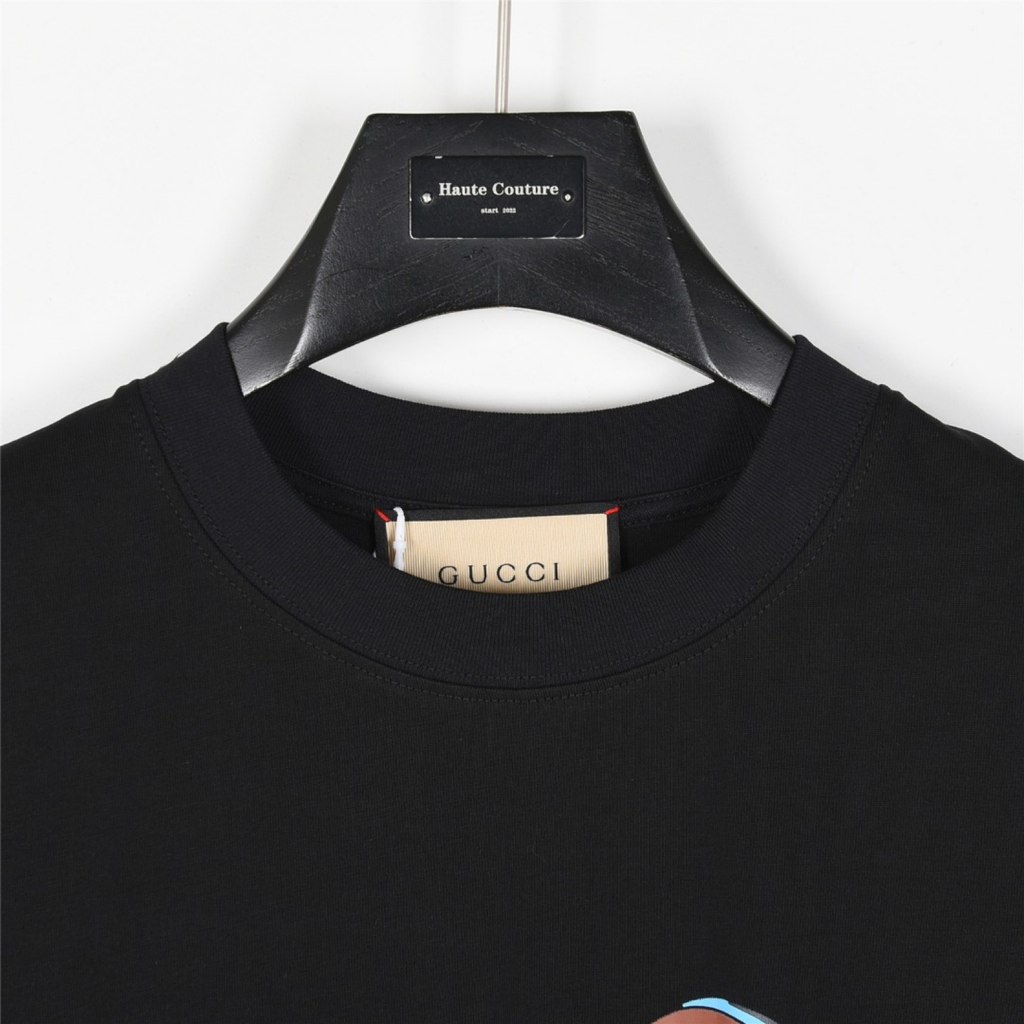 Guccy Snake Pattern Black