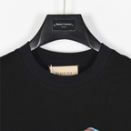 Guccy Snake Pattern Black