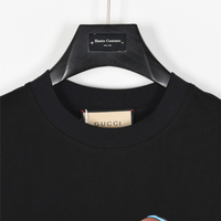 Guccy Snake Pattern Black