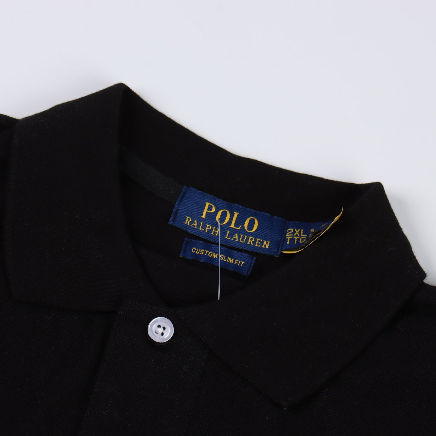 Ralpfh Lauren Horse Poloshirt Black