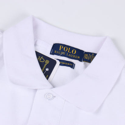 Ralpfh Lauren Horse Poloshirt White