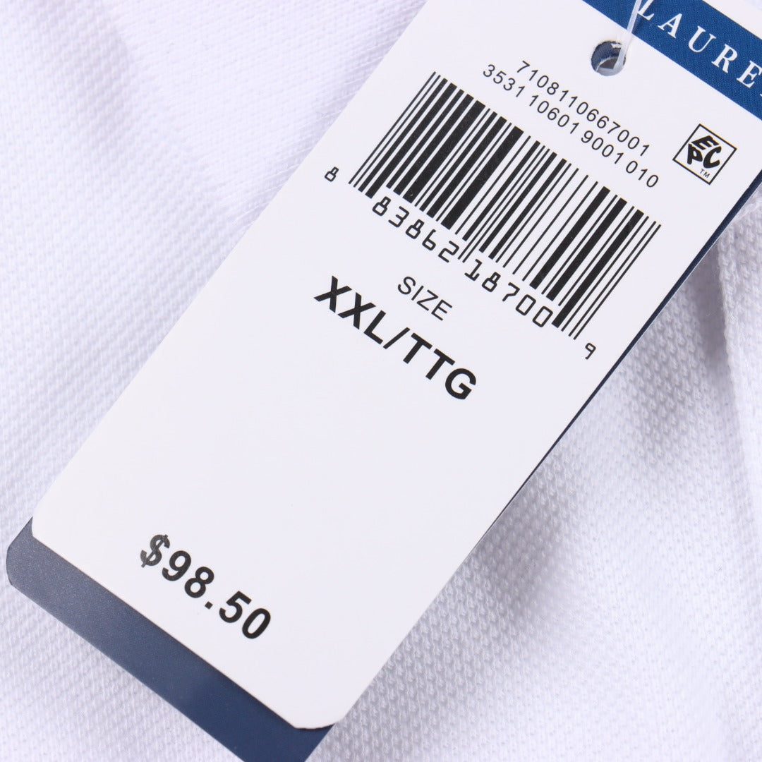 Ralpfh Lauren Horse Poloshirt White