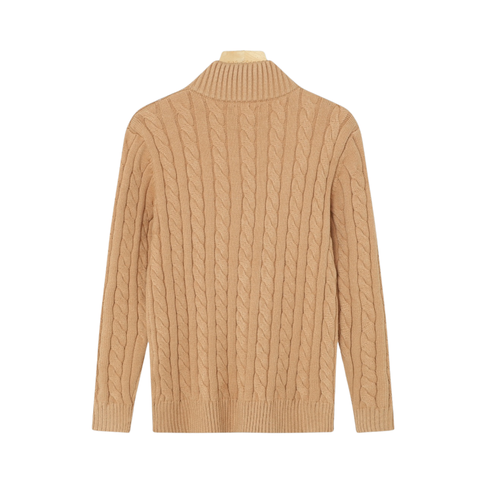 Chief Keef Brown Zip Sweater