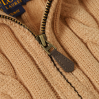 Chief Keef Brown Zip Sweater
