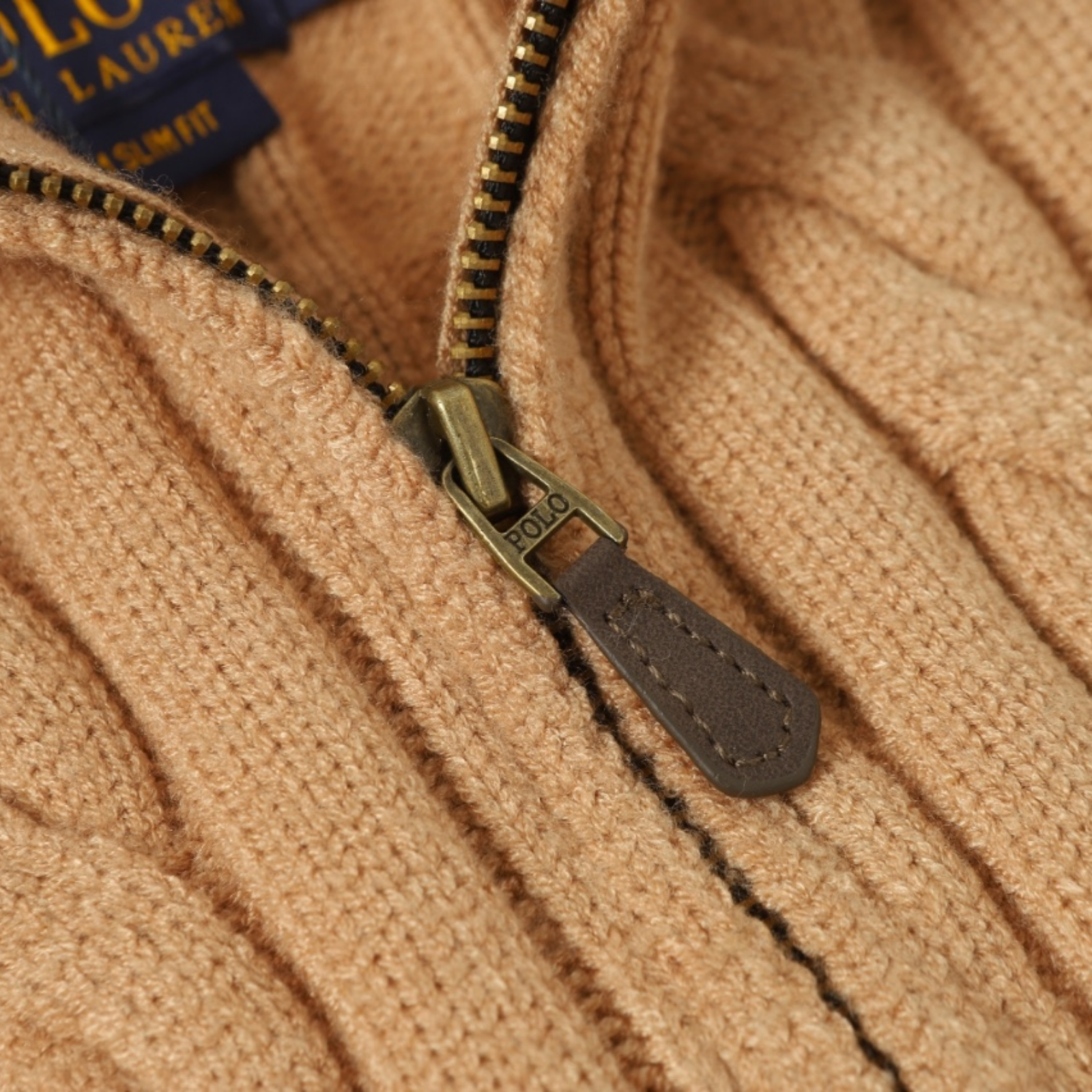 Chief Keef Brown Zip Sweater