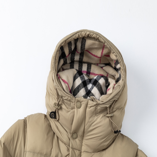 Burberri Puffer Jacket Beige