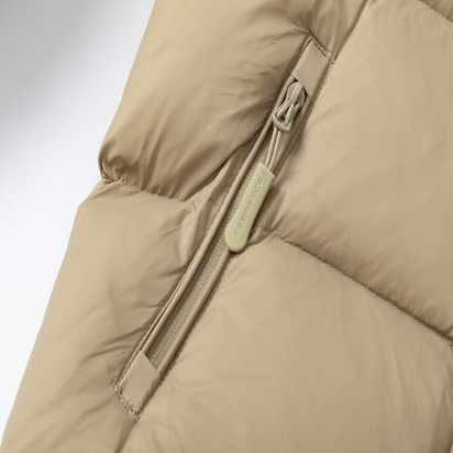 Burberri Puffer Jacket Beige