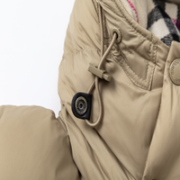 Burberri Puffer Jacket Beige