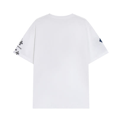 Krome Hearts Cashmere Cross White