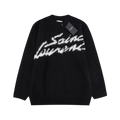 Saunt Laureen Black Wool Sweater