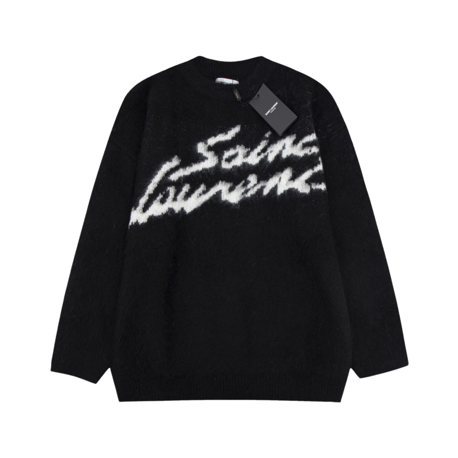 Saunt Laureen Black Wool Sweater
