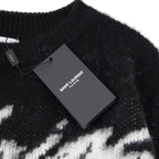 Saunt Laureen Black Wool Sweater