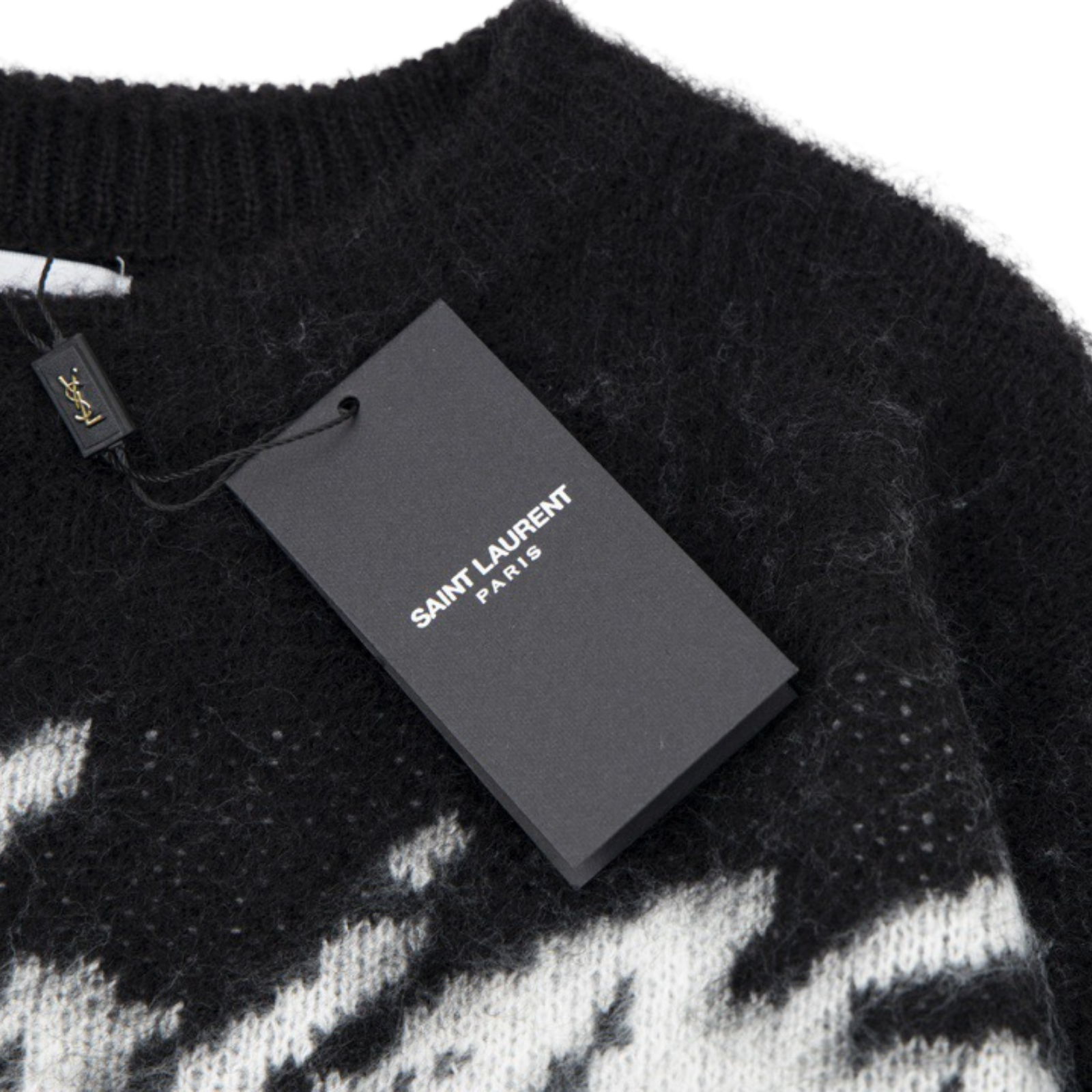 Saunt Laureen Black Wool Sweater